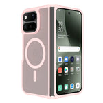Matte PC Raised Camera Ring Case for Google Pixel 11 Pro Fold