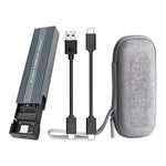 IRhasta Dual Protocol M.2 NVMe & SATA SSD Case