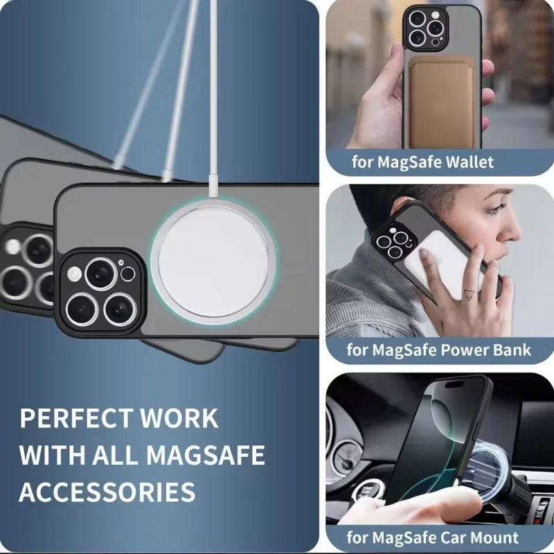 MagSafe-Compatible Matte Case for iPhone 17 Series