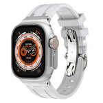 Apple Watch Flexible Rubber Band with Secure Clasp