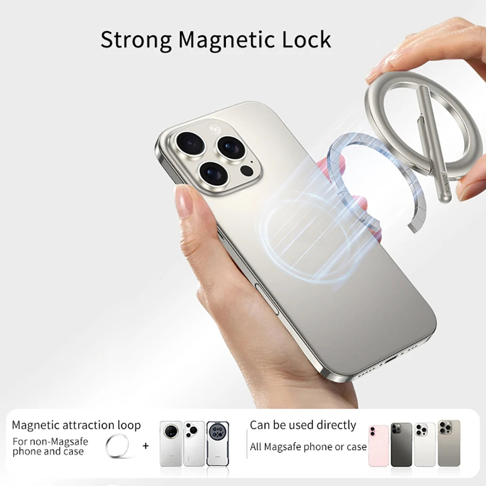 360° Adjustable Magnetic  Ring Holder Phone Stand