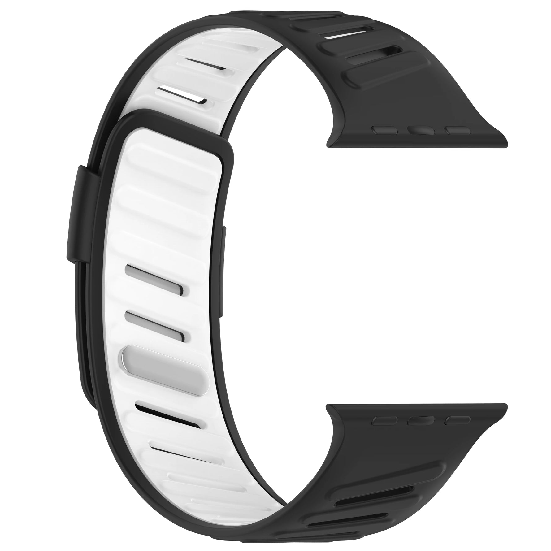 Silicone Slanted Buckle Sport Band for Apple Watch