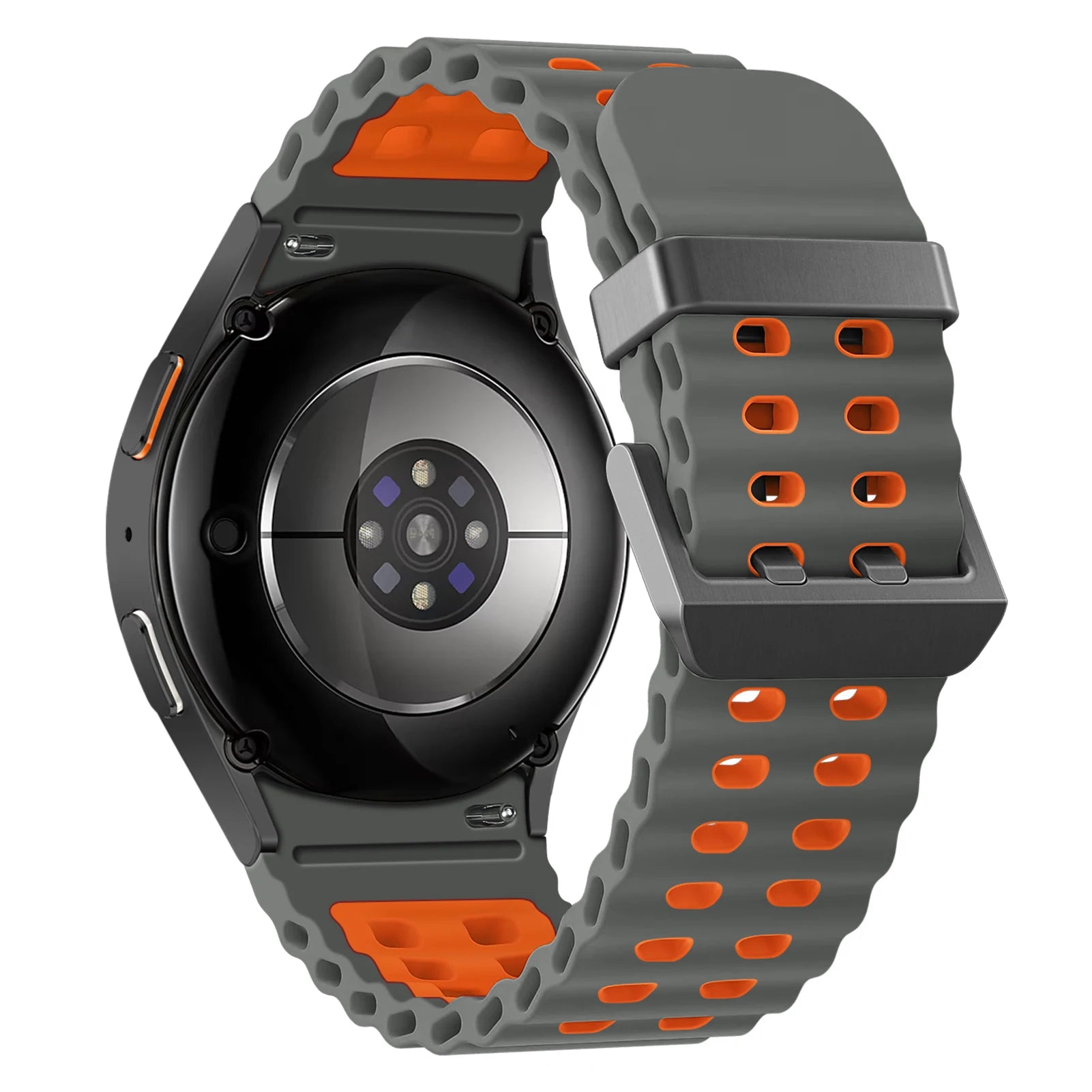 Marine-Style Silicone Band for Samsung Galaxy Watch 6 & 6 Classic