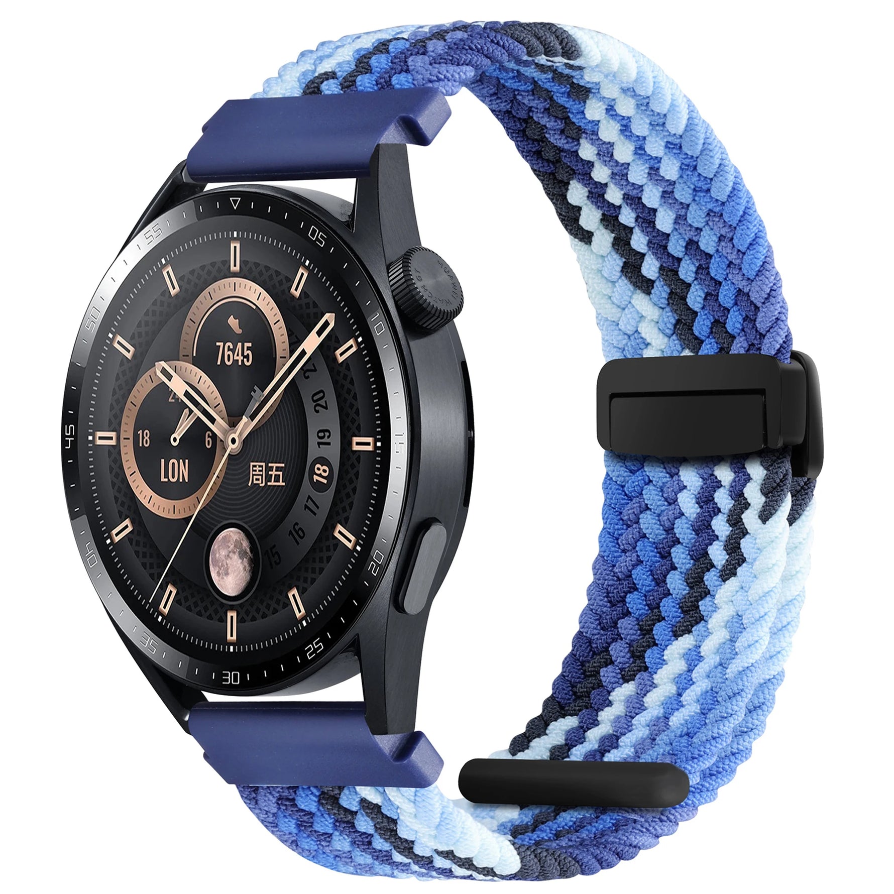 Nylon Braided Loop Strap For OPPO Watch X2  Band Replaced Bracelet