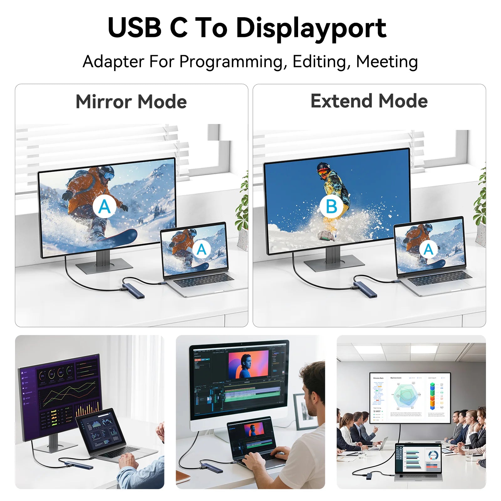 Acasis 8-in-1 USB-C Hub Docking Station
