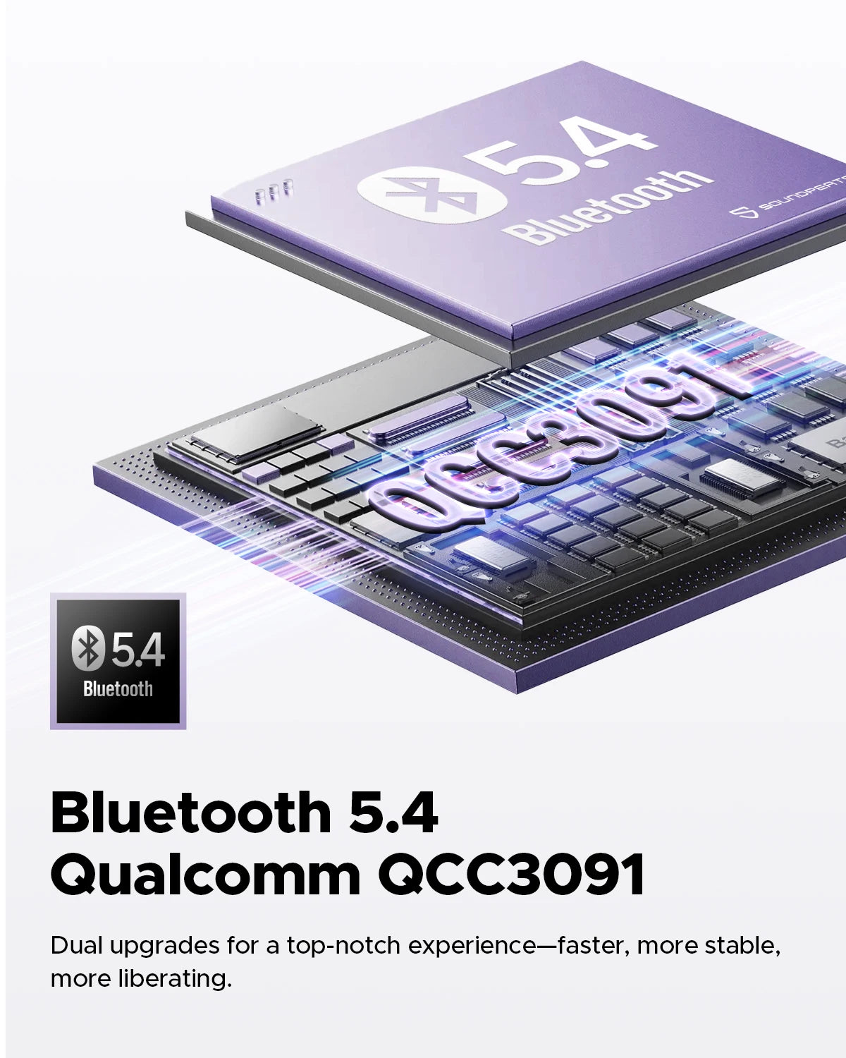 SoundPEATS Air5 Bluetooth 5.4 ANC Earbuds