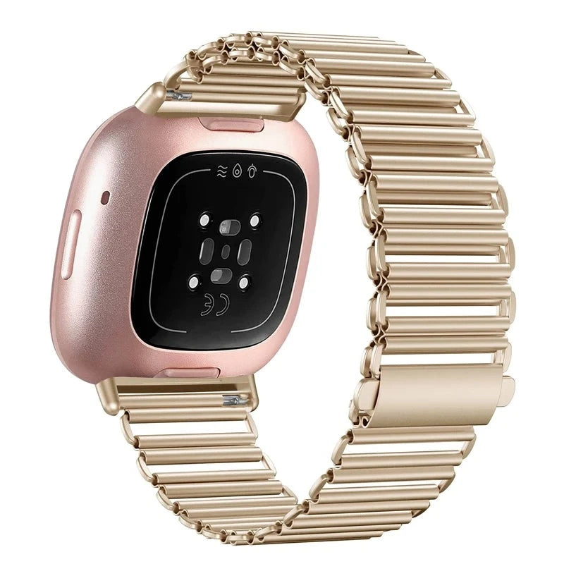 Stainless Steel Metal Band Replacement for Fitbit Versa 4