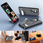 Professional Shockproof Plaid Magnetic Case for Samsung Galaxy S26 Series