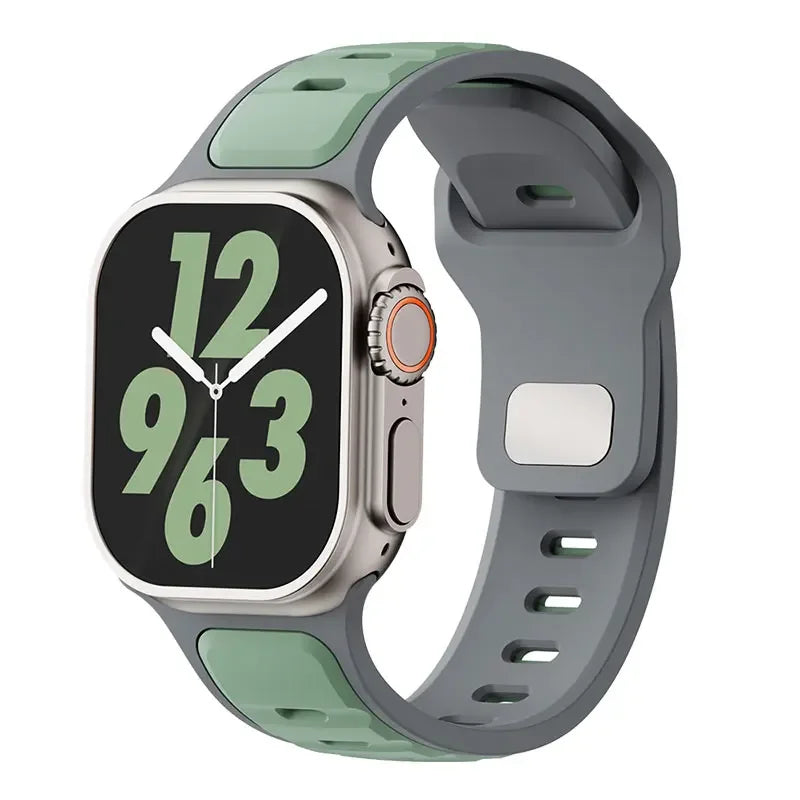 Skin-Friendly Soft Silicone Sport Band for Apple Watch
