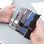 Magnetic Braided Nylon Wristband for Samsung Galaxy Watch 8 / Galaxy Watch 8 Classic