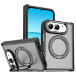Shockproof MagSafe Case with 360° Rotating Ring Stand for iPhone Duo