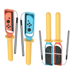 2-Pack Fencing Game Sword Accessories for Nintendo Switch 2 Joy-Con Controller 