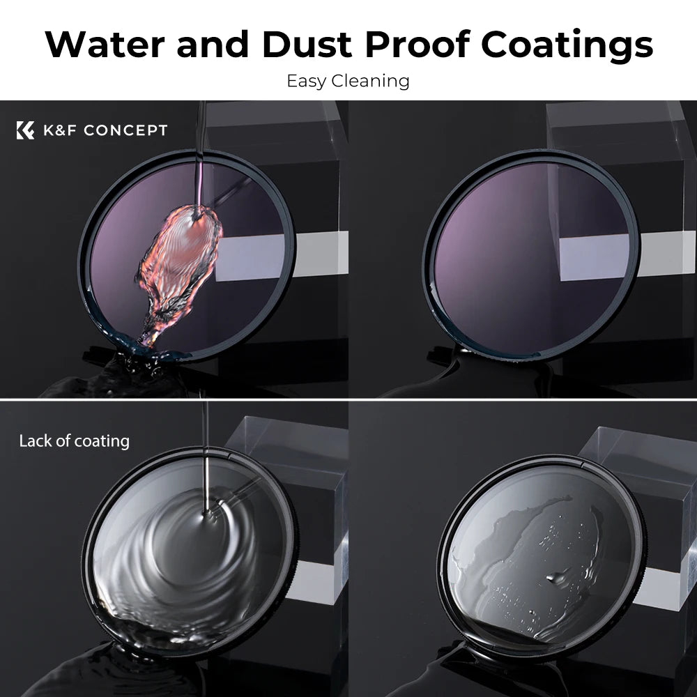 K&F Concept 52-82mm Night Photography Filter with Multi-Layer Nano Coating