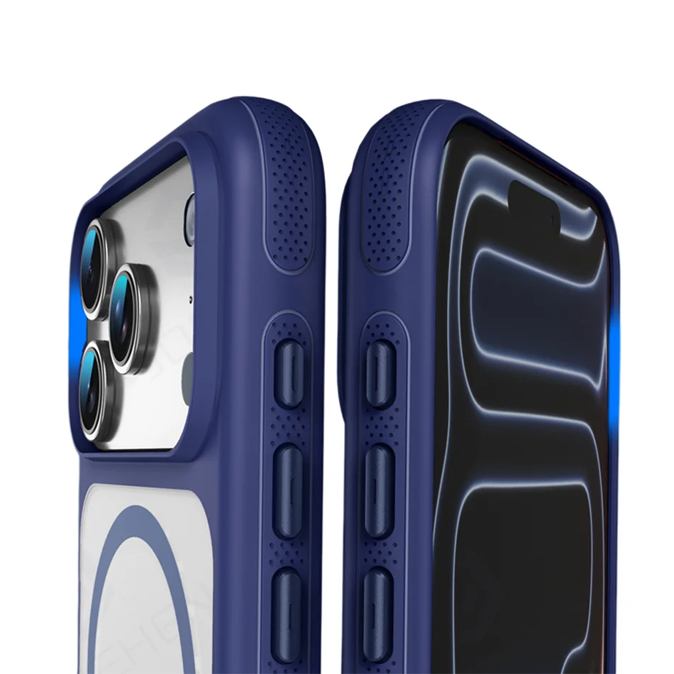 Clear MagSafe Case with Metal Lens Ring for iPhone 18 Series