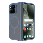 Matte PC Raised Camera Ring Case for Google Pixel 11 Pro Fold