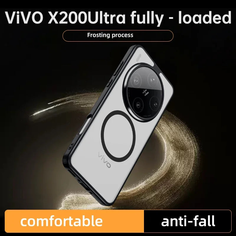 Anti-Yellowing Magnetic Acrylic Case for VIVO X200 Ultra