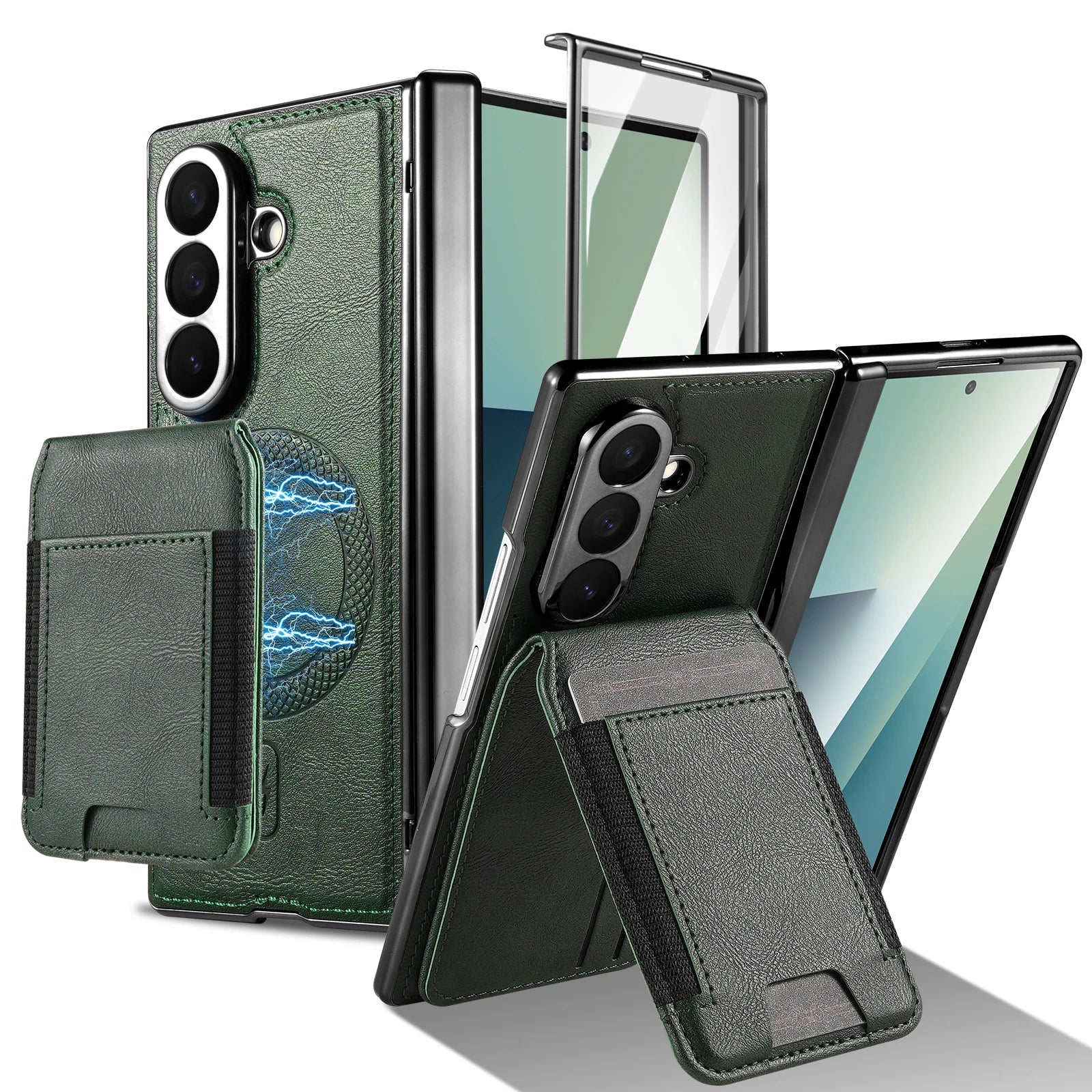 2-in-1 Detachable Magnetic Wallet Case for Samsung Galaxy Z Fold 7