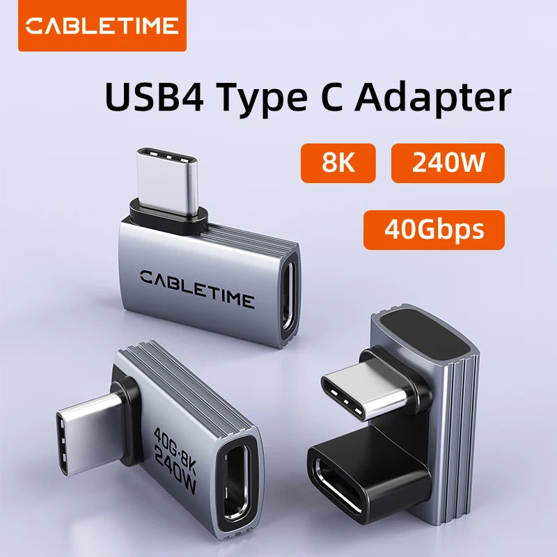 CABLETIME 240W USB-C OTG Adapter