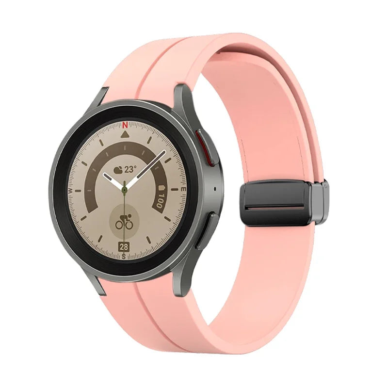 Comfort Silicone Sport Strap with Magnetic Closure for Samsung Galaxy Watch 7