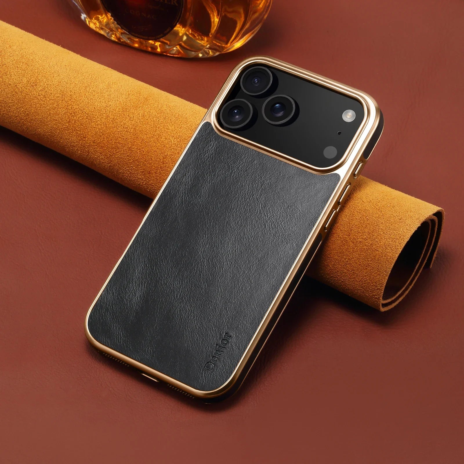 Protective Oil Wax Leather Case for iPhone 17 Series
