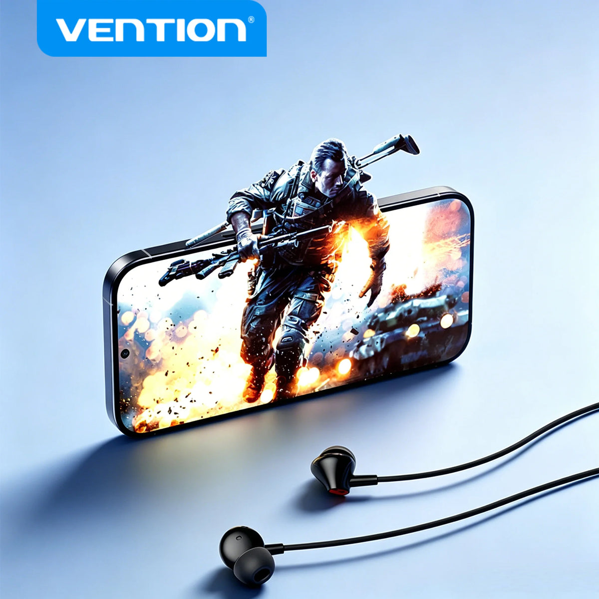Vention ECHO LITE USB-C Wired Earbuds With Mic