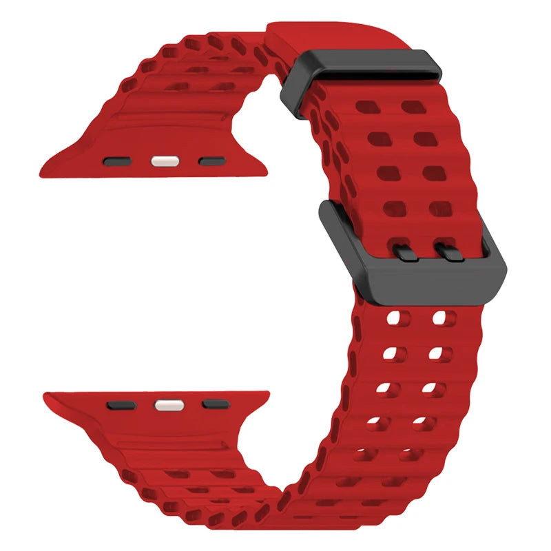 Sweatproof Silicone Sport Strap for Apple Watch