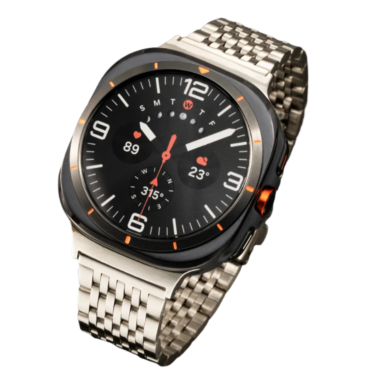 Stainless Steel Quick Fit Metal Band for Samsung Galaxy Watch Ultra and Samsung Galaxy Watch Ultra (2025)