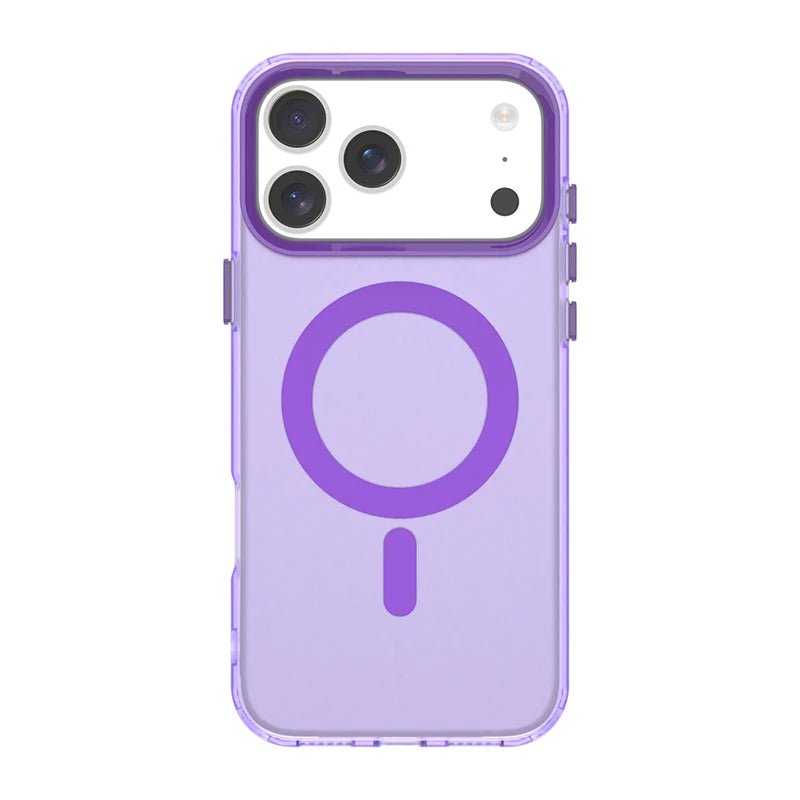 Luxury Frosted Silicone MagSafe Case for iPhone 17 Series