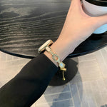 Women's Fashion Metal Link Bracelet for Apple Watch