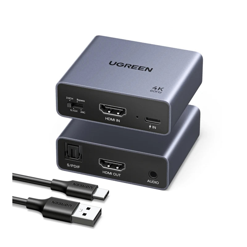 UGREEN HDMI Audio Extractor, 4K 60Hz