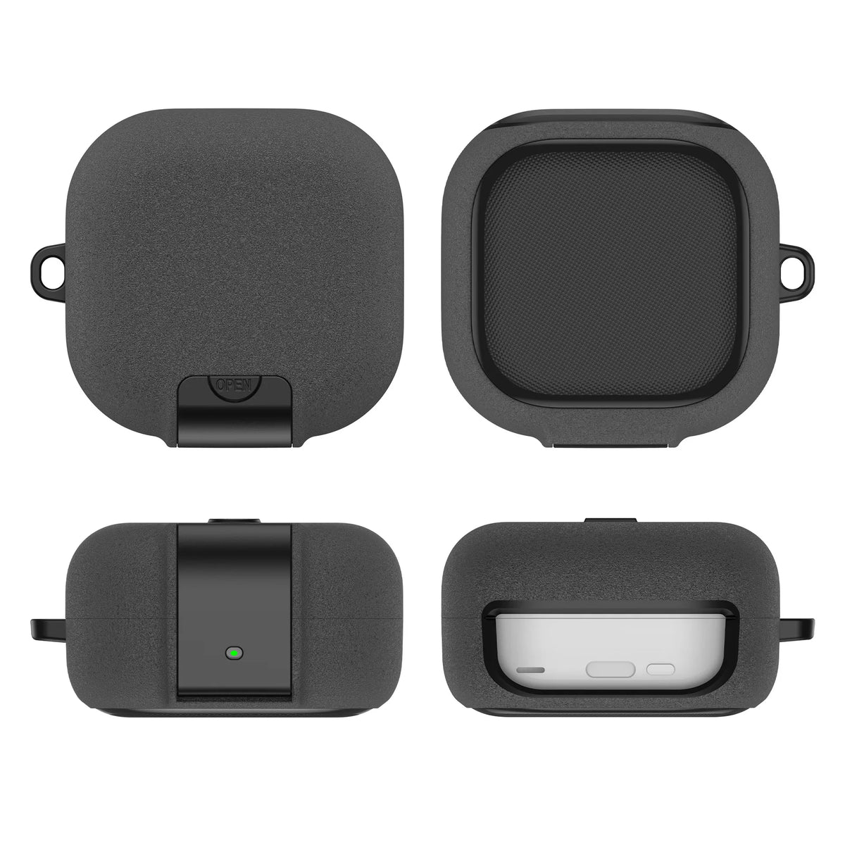 Locking Case for Samsung Galaxy Buds4 / Buds4 Pro with Phone Stand