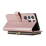 Premium Quilted Leather Crossbody Wallet Case for Samsung Galaxy S26 Series