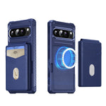 Premium Magnetic Leather Case with Detachable Card Holder for Google Pixel 10 Series