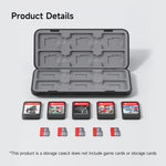 12-Slot Magnetic Nintendo Switch Game Card Case