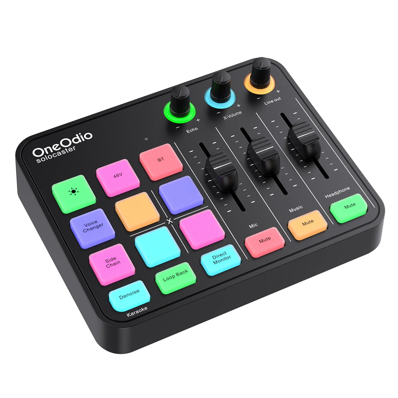 OneOdio Solocaster Gaming Audio Mixer
