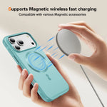 Slim Hybrid TPU PC MagSafe Compatible Case for iPhone 17 Series