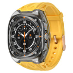 Integrated Transparent Case and Silicone Wristband for Samsung Galaxy Watch Ultra 2