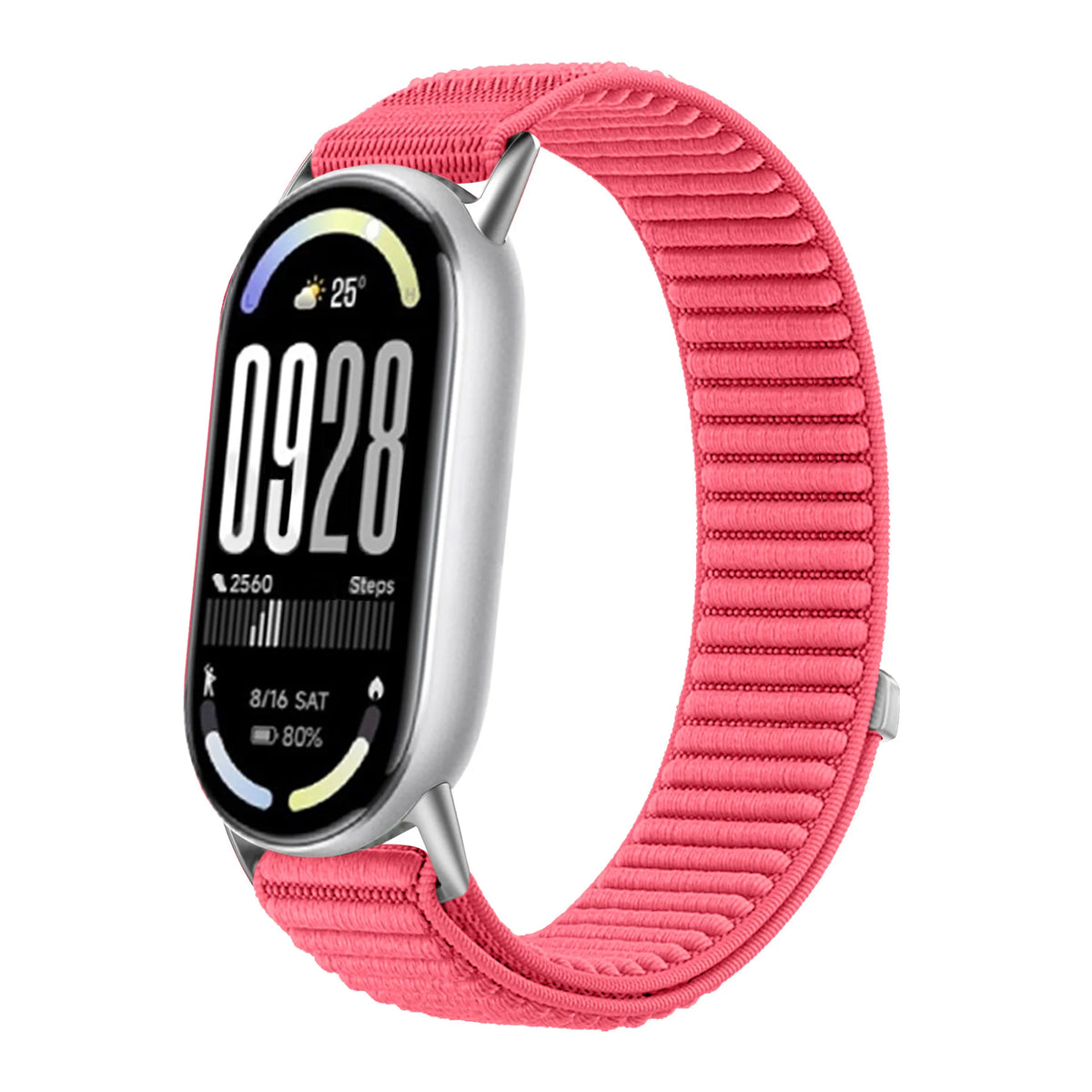 Nylon Breathable Wristband Strap with Hook-and-Loop Closure for Xiaomi Smart Band 11