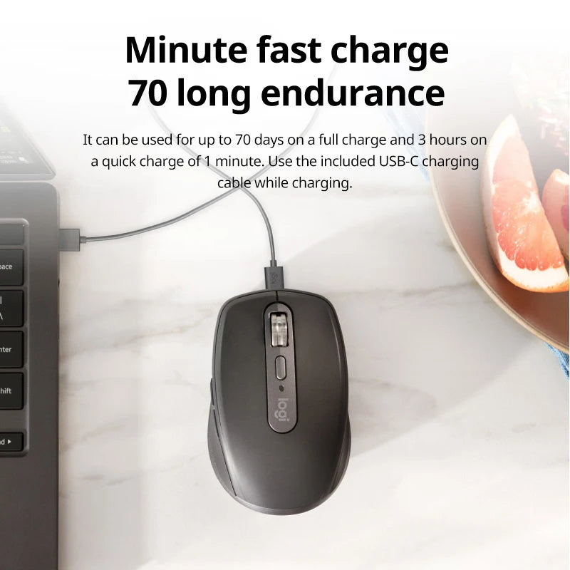 Logitech MX Anywhere 3S Silent Bluetooth Mouse