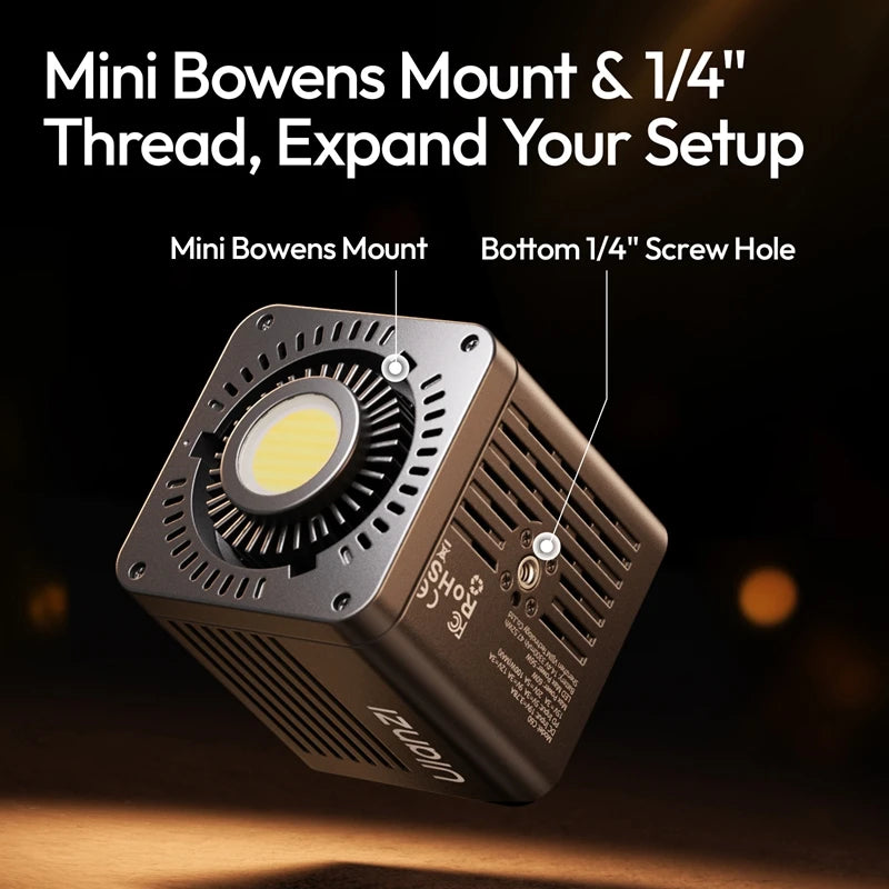 Ulanzi C60 60W Bi-Color COB Video Light