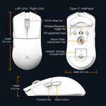 Darmoshark M3-S 2000Hz Polling Rate Gaming Mouse