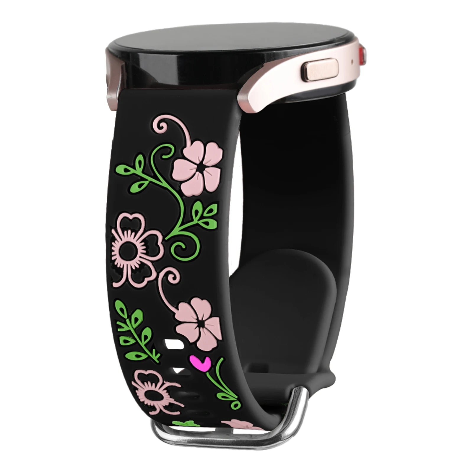 Comfortable Engraved Silicone Sport Strap for Samsung Galaxy Watch 6 / Galaxy Watch 6 Classic