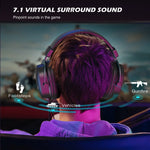 FIFINE AmpliGame H9 7.1 Surround Sound Gaming Headset