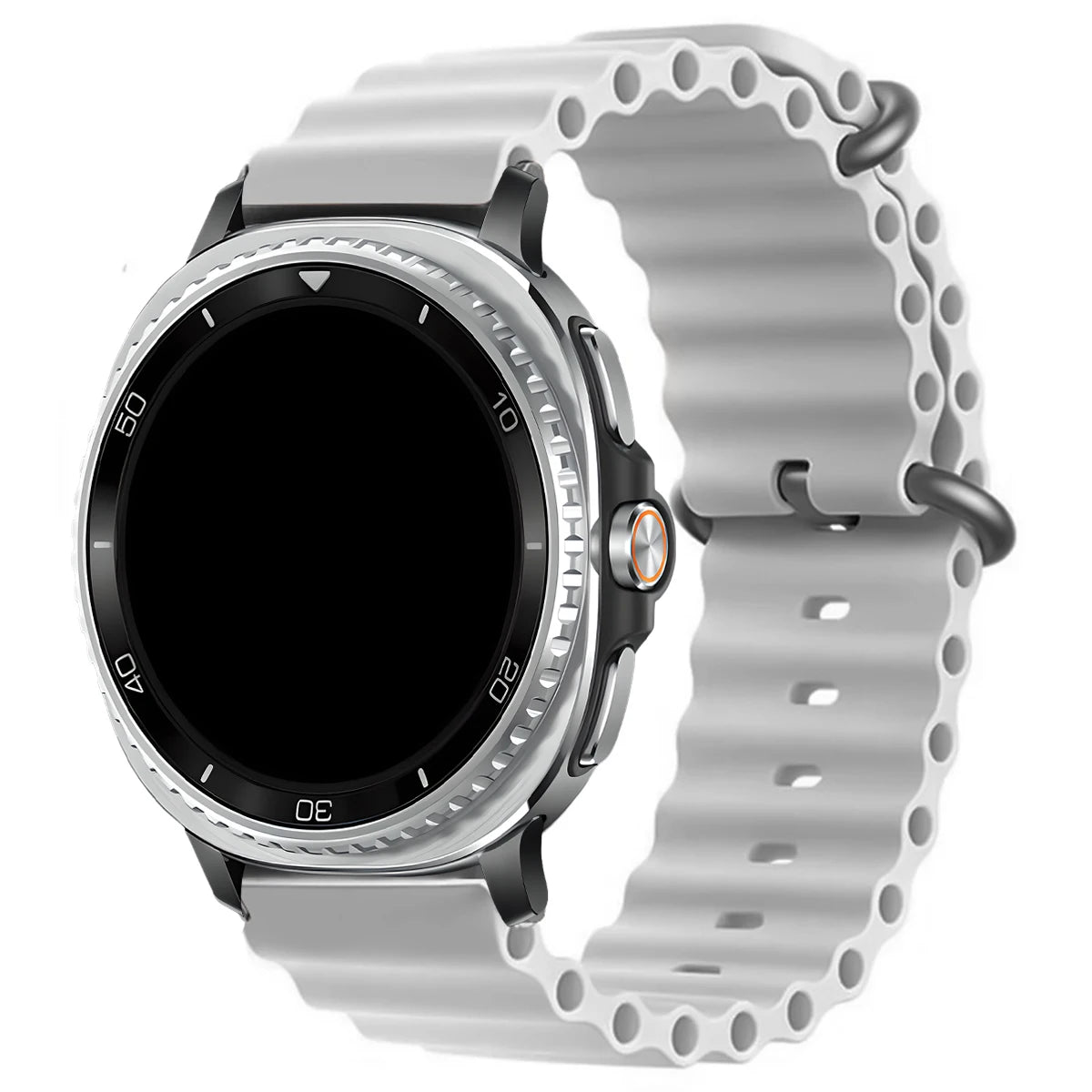 Ocean Silicone Strap for Samsung Galaxy Watch 8 & Galaxy Watch 8 Classic