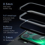 Shockproof Frosted PC TPU Magnetic Case with 360-Degree Rotating Ring Holder for Xiaomi 17 Series