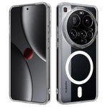 Anti-Fingerprint Transparent Magnetic Case for Xiaomi 15 Ultra