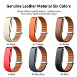 Slide-Lock Leather Strap for Google Fitbit Air