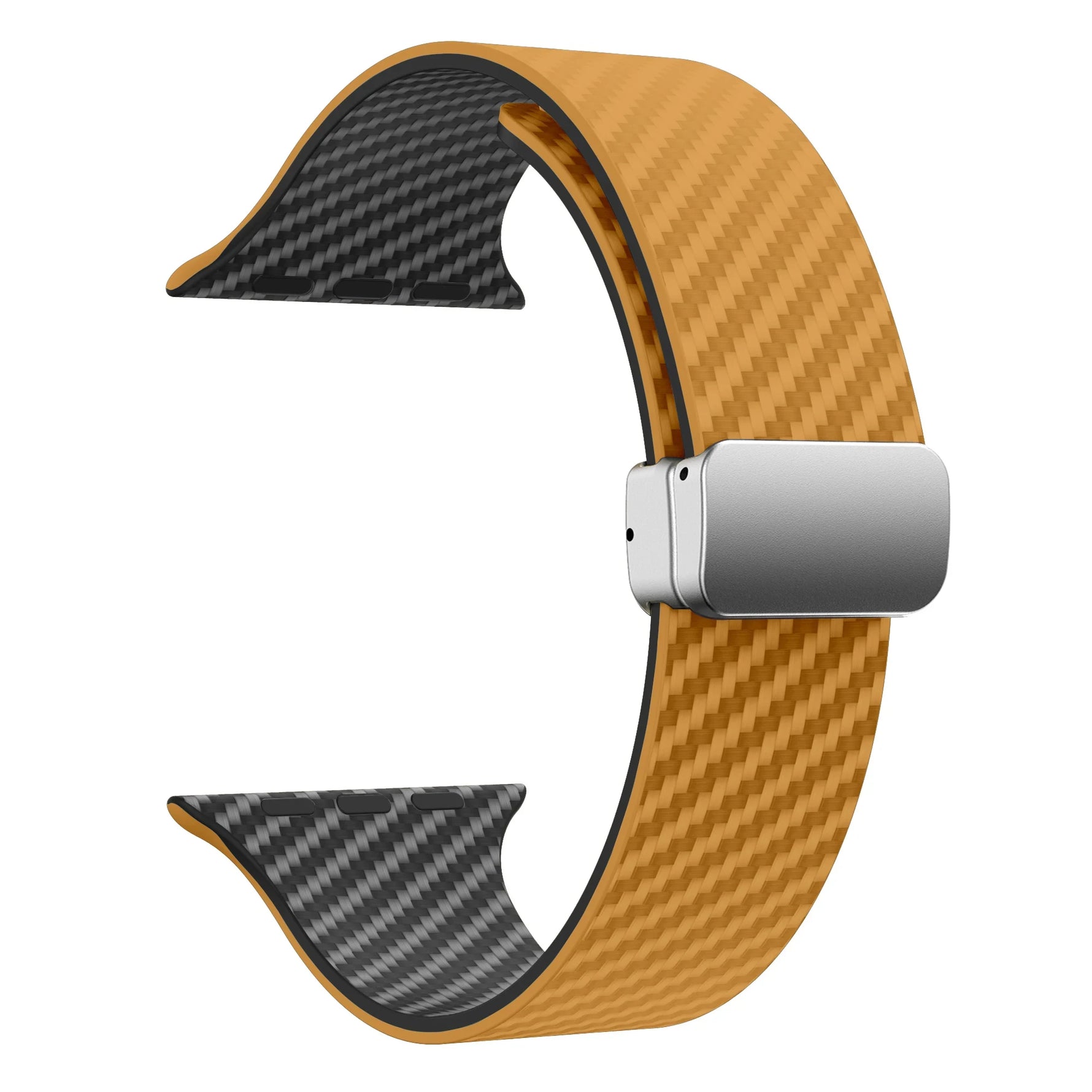Carbon Fiber Pattern Magnetic Strap for Apple Watch