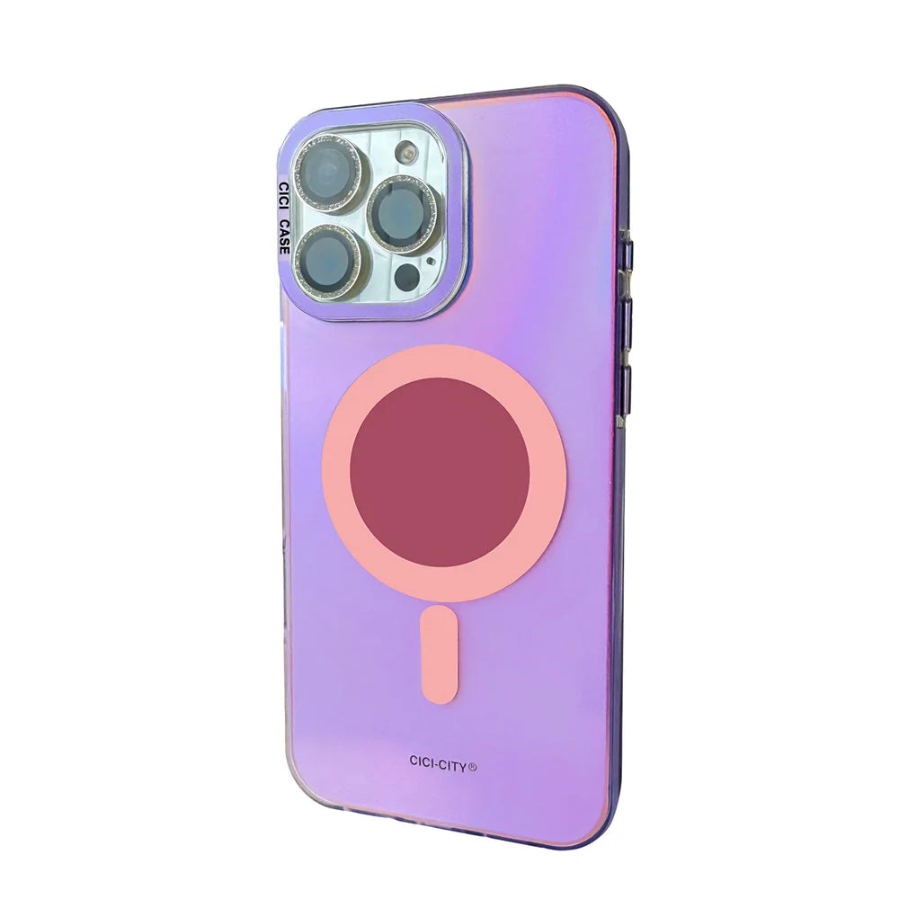 Luxury Fashion Matte Color-Changing MagSafe Case for iPhone 15 Series