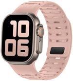 Breathable Magnetic Silicone Strap for Apple Watch
